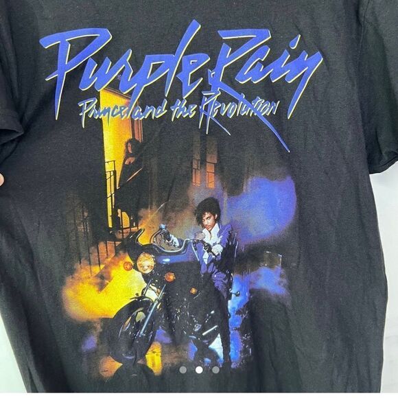 Prince The Estate Purple Rain Unisex Graphic T-shirt NEW M - Picture 2 of 3